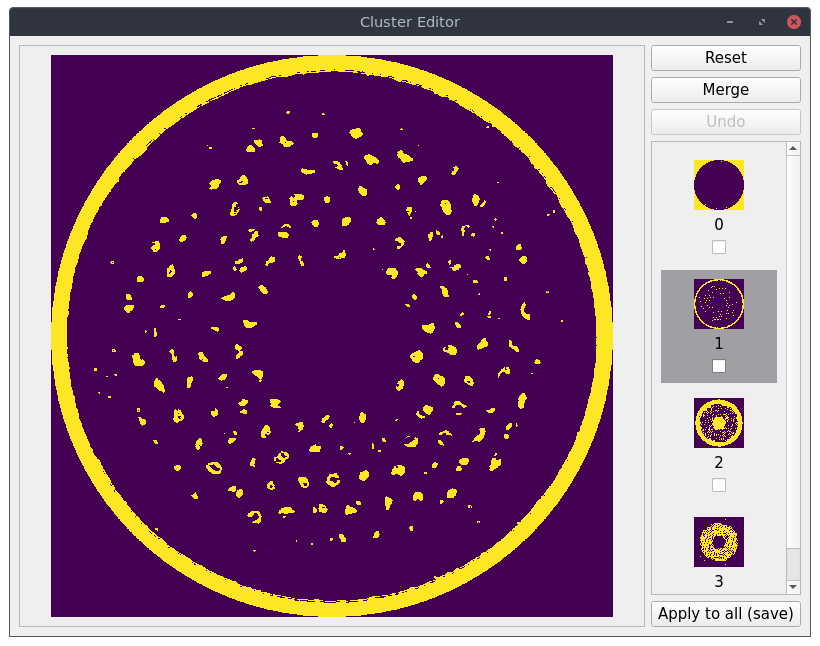 cluster editor